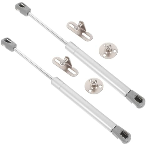Toddmomy Soporte Hidráulico de para Hidráulica Varilla de Gabinete Puertas Piezas 2 de Metal Instalación Simple Ajuste y para Muebles y Tatami
