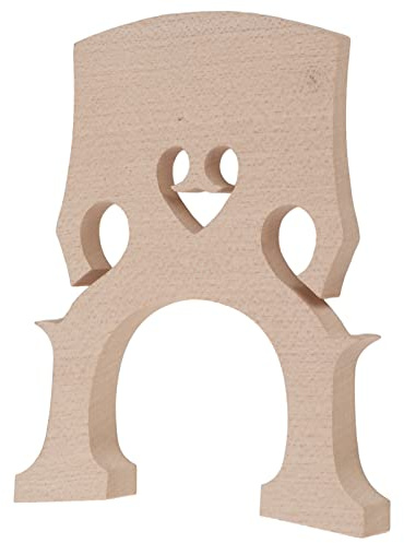 ZIXINNKC 4/4 Cellobrücke Holzfarbe Ahorn Musikinstrument Ersatzzubehör für Cellospieler