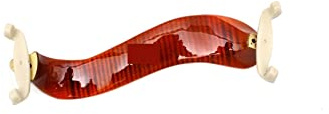 NYMFEA yaoqijie 1 Stück Bratschen-Schulterstütze Ahornholz 4/4 langlebige Starke Bratschenteile Lasting (Color : Flam Maple)