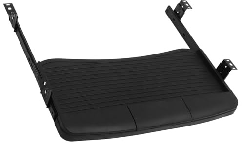Ciieeo under Desk Keyboard Tray Sliding Drawer Ergonomic Computer Keyboard Stand with Storage Plate 20.67X9.06X1.18In Office Desk Organizer for Home and Work