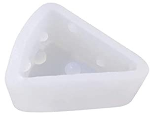 MAGICLULU Silikon Käseform Fondant Kuchenform zum Backen Umweltfreundlich und Antihaftbeschichtet für Kuchen und Kekse in Weiß