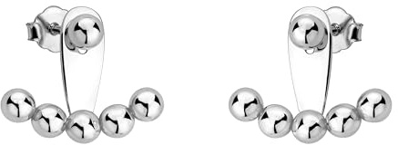 SOFIA MILANI - Damen Ohrringe 925 Silber - Kugel Ohrstecker - E2461