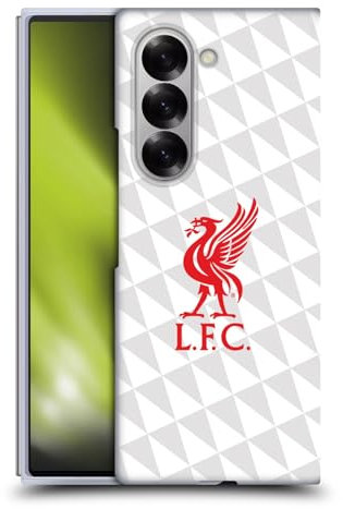 Head Case Designs Offizielle Liverpool Football Club Kit Rot Und Weiss Liver Bird Harte Rueckseiten Handyhülle Hülle Huelle kompatibel mit Samsung Galaxy Z Fold6