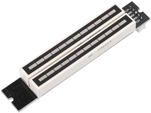 Indicatore Stereo a 12 Livelli, Modulo Scheda Misuratore Indicatore del Livello di velocità della Luce Regolabile con modalità AGC