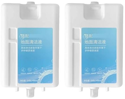 LKWVQRQE Reinigungsmittel, Kompatibel Mit Dreame, L20 Ultra/L30 Ultra Roboter-Staubsauger, Flüssigseife, 450 Ml, Bodenreinigungslösung, Reinigungsmittel, Flüssigkeit(450ml 2pcs)