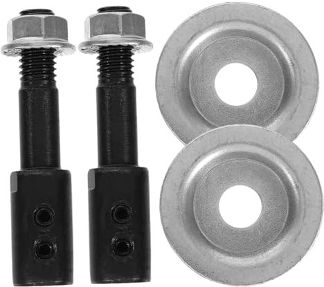 MAGICLULU Eje De Rueda Abrasiva De Acero 8 Mm Para Motor 775, Varilla Extensora Para Rueda De Pulido, Adaptador Giratorio Para Esmerilado y Bricolaje, Juego De 2 Piezas