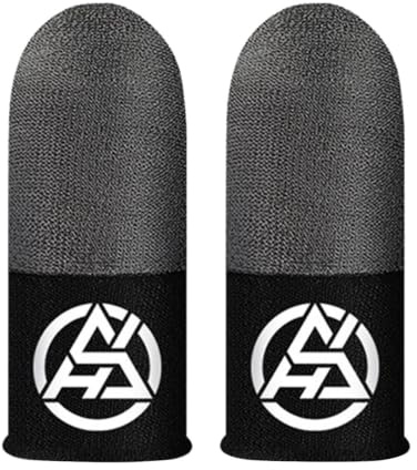 Game Finger Sleeves - Glödande Ledande Fingersängar | Tillbehör För Mobilspel Med Pekskärm, Fingertoppsskydd I Silverfiber, Släta Kontrollöverdrag För Telefonsurfplatta Esports Play