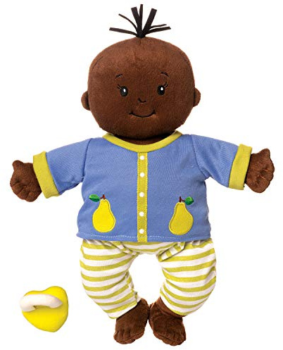 Manhattan Toy Baby Stella Brown Doll 15 Soft First Doll