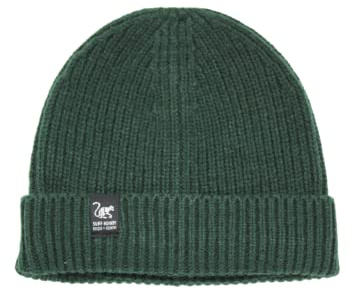 DRESSED IN MUSIC PLAY WITH ME - Surf Monkey® - Beanie Strickmütze für Herren/Damen, Einheitsgröße, Schwarz, grün, One Size