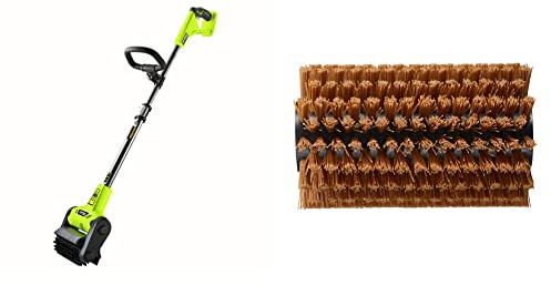 RYOBI - Nettoyeur de Sol sans Fil 18V One+ - Utilisation Surface Dure de Jardin & Brosse en Nylon pour sols en Bois pour nettoyeurs de sols sur Batterie RY18PCB0 / RY18PCB140 RAC820