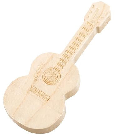 Cle USB 128 Go, Clé USB Guitare en Bois De Pin