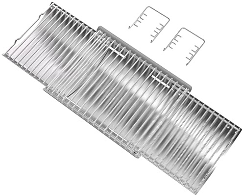 WELL GRILL 58.5-86 CM Adjustable Ash Pan BBQ Charcoal Ash Tray Tools for Charbroil 17302056 12301714, Chargriller E1224 2828 1224 1324 2121 2123, Royal Gourmet Grill and more