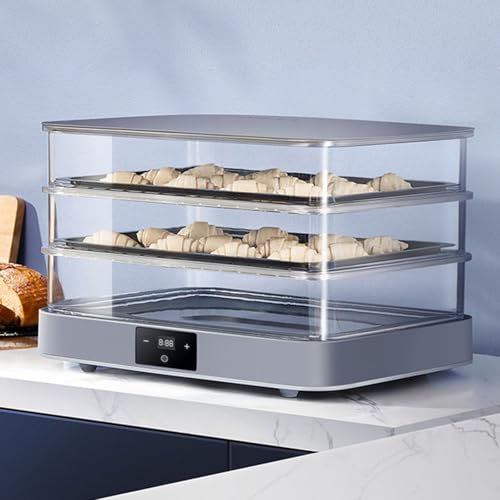 Vituord 40-l-Gärbox Für Brot, Elektrische Teiggärmaschine, Mit Temperatur 20–45 °C Und 1-Minuten-24-Stunden-Zeit, Automatische Feuchtigkeitskontrolle