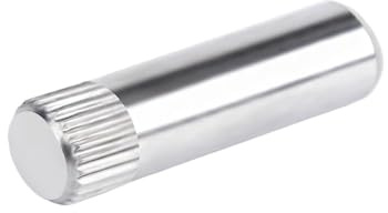 Idomin M3 M4 M5 M6 M8 304 Stainless Steel Cylinder Pin Shaft Rod Parallel Dowel Single Knurled Pins Tot Conecting Rod(M3x12mm 50pcs)