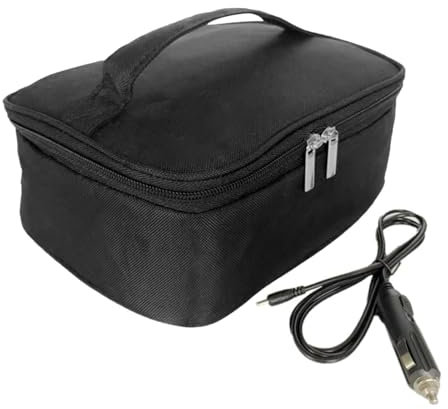 Outdoor Insulated Lunch Bag, Lunch Box for Food Heating | Outdoor Electric Food Warmer, Constant Heating Insulated Bag for Camping, Traveling on