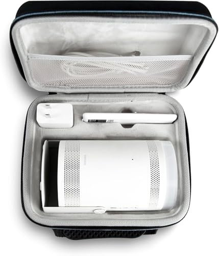 Hard travel Case Compatible with Samsung The Freestyle Projector,Carrying Case Compatible with The Freestyle Smart Portable Projector/The Freestyle 2nd Gen Projector