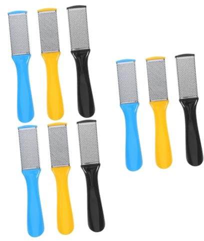 Healeved 9stücke Teiliges Fußfeile Effektiver Hornhautentferner Für Fußpflege Wiederverwendbarer Fußschrubber Für Sanfte Entfernung Von Abgestorbener Und Schwielen