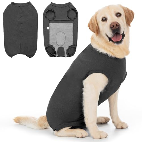Cyponpy Hund återhämtningsdräkt kvinnlig spay bodysuit efter kirurgi manlig kastrering hundar onesie medicinsk väst postoperativ hund kirurgisk kostym hundar pyjamas efter kirurgi operation