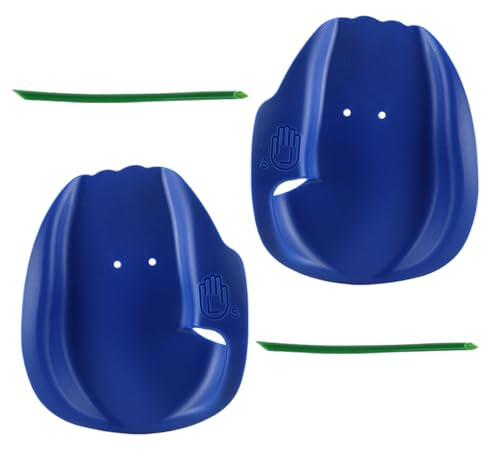 JIEBWCHA Schwimmpalmen aus PVC für Wassergymnastik – ergonomisches Design, Unisex-Geräte für Übungen im Wasser