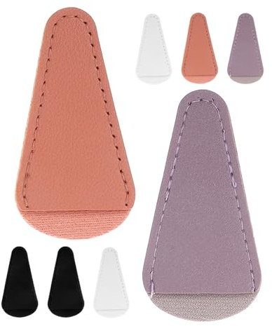 Mipcase 8pcs Scissor Protective Covers Pu Leather Sheaths for Embroidery Scissors for Sewing Crafting and DIY Projects Scissor Safety Covers