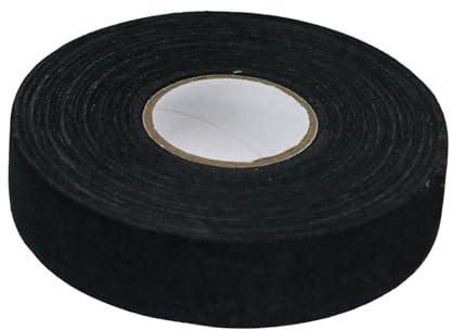 Teksome Cinta para Stick de Hockey | 2.5 cm x 25 m de Rollo para - Impermeable y Antideslizante,para Hockey, Béisbol, Softbol, Raqueta y de Golf