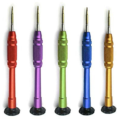 BE-TOOL Y Tip Schraubendreher 0,6 mm 1,5 mm 2 mm Präzisions-Schraubendreher magnetisch Tri Wing Tripoint Reparatur Werkzeug für Handy TV Brille zufällige Farbe (3 Stück)