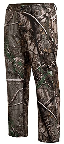 YEVHEV Hunting Pants for Men Camouflage Clothing Gear Windproof Fleece Lined for Winter