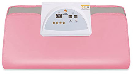 Far Infrared Sauna Blanket, Detox Fitness Machine, Far-Infrared (FIR) Steam Blanket Therapeutic Sauna for Weight Loss Detox Relaxation Home Spa