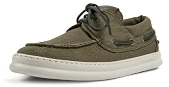 Camper Men's Runner Four K100804Boat Shoe, Green 005, 5.5 UK