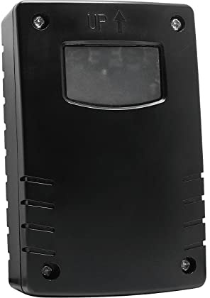 Sensky Photocell Sensor Switch Dusk to Dawn, Outdoor IP65 Waterproof Timer Sensor, LUX and Time Adjustable, Automatic Switch for Lamps (AC220-240V, Black)