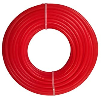 vidoelettronica Filo di Nylon per decespugliatore, 2,4-2,7-3-3,3-3,5-4 mm x 15 m, Filo in Nylon Resistente, per decespugliatore Elettrico, Filo Rotondo, Filo Quadrato (3,5mm Sezione Quadrata)