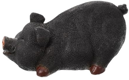 Gogogmee Garten Schlüsselversteck Aus Resin Täuschend Echt Schlüsselaufbewahrungsbox Form Eines Kleinen Schweins Für Außenbereich Und Garten Schützt Ihre Schlüssel Sicher Und