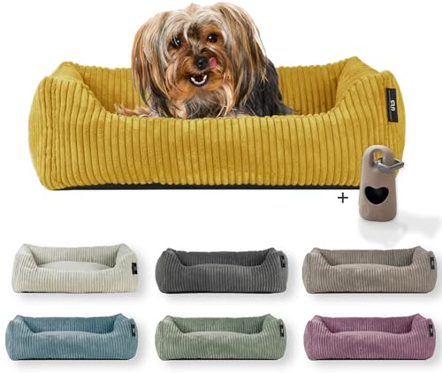 Rohrschneider Hundebett kleine und mittelgr. Hunde (Senf 55 cm)