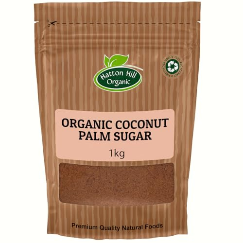 Organic Coconut Palm Sugar 1kg by Hatton Hill Organic