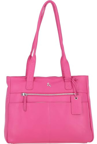 Ashwood Sleek & Spacious Leather Shoulder Bag for Women, Genuine Leather Handbag for Women, Stylish Everyday Handbag with Multiple Pockets: London