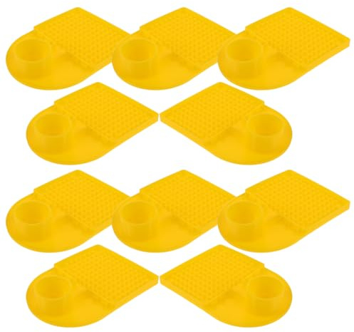 Mikikit 12 piezas Comedero para Abejas con Antirrobo Compatible con Botellas de Agua Mineral Dispensador de Agua Seguro para Colmenas Herramienta Apicultura para Alimentación de Azúcar