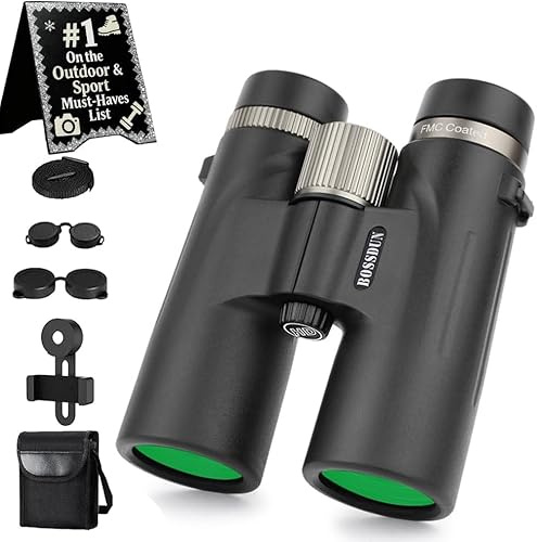 Binocolo, impermeabile, IP67, messa a fuoco centrale, compatibile con treppiedi, vetro ottico, utenti esterni