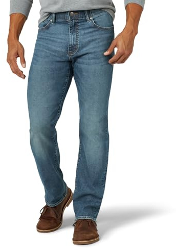 Lee Uniforms Men's Performance Series Extreme Motion Regular Fit Jeans, Thompson, 36W 32L UK