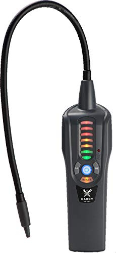 Hardy Tools Elektronisches Lecksuchgerät (Sniffer) für Formiergas (Lecksuche an KFZ Klimaanlagen) mit Saugpumpe