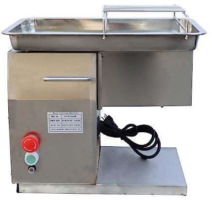 HXLDZOU Meat Grinder, Commercial Meat Slicer, Meat Slicer, Fresh Meat Shredder and Dicer, Processing Machine for Restaurants (Copper QH 5mm blade)