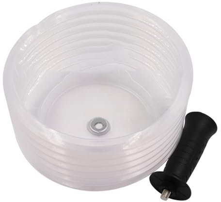 Bohrstaubschutz 160 mm Griff Bohrmaschinenzubehör Bohrmaschine Staubbehälter für Bohrmaschine Bohrmaschine für Deckenbohrungen und Wand