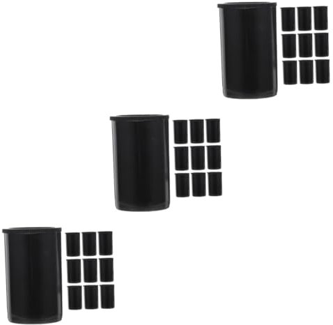 Sosoport 3 Sätze 3Er Set Filmboxen Leere Boxen Welsangelhaken Leere Halter Angelhaken Kameraständer Seilkörbe Wattepadhalter Umzugskartons Filmhüllen Filmdosen Mit 10 Stück * 3