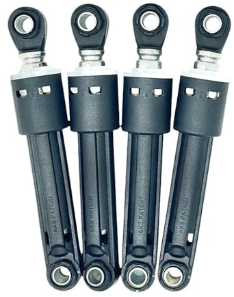 4-Pack Replacement Washer Shock Absorber For Samsung Models WF45K6500AV/A2-51 WF45K6500AW/A2-00 WF45K6500AW/A2-11 WF45K6500AW/A2-51 WF45M5100AW/A5-00 WF45M5100AW/A5-11 WF45M5500AP/A5-00