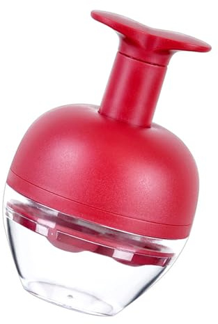 Efficiente snocciolatore per ciliegie a 4 fori con impugnatura ergonomica per la rimozione rapida dei torsoli della frutta in casa, gadget da cucina Snocciolatore per ciliegie in acciaio ABS