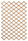 Outside Living Industries Treillis Croisillon Extensible en Bois Brut 100x200cm