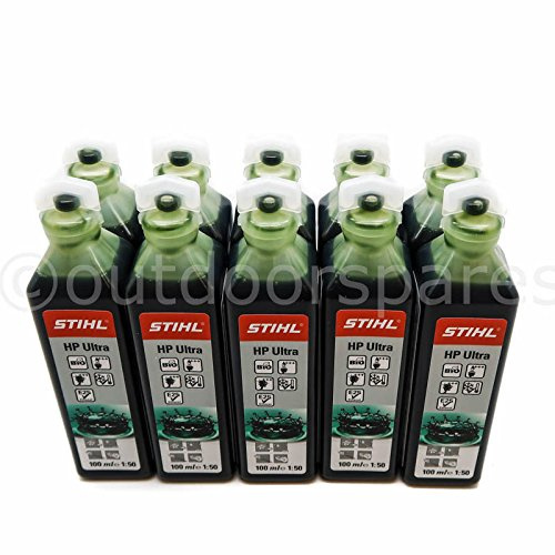 Mountfield Stihl HP Ultra 100ml One Shot 2 Stroke Oil Part No.0781 319 8060 Pack Of 10