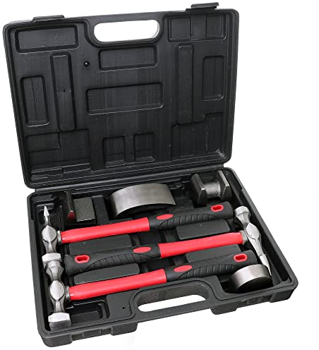 Kit de débosselage professionnel avec marteau, enclume, outils de débosselage