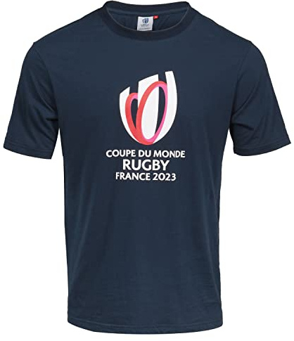 T-Shirt Rugby World Cup - RWC - Collection Officielle Coupe du Monde de Rugby 2023 - Taille XL