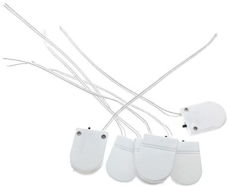 Dacvgog CR2032 10 Stück CR2032 Batterie-Halterung für Knopfzellen, Ein- und Ausschalter, 3 V Batteriebox
