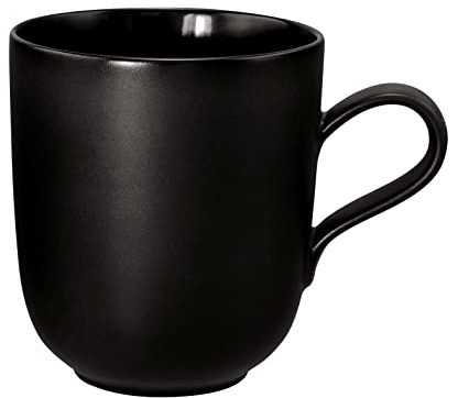 Seltmann Weiden 001.764293 Liberty Velvet Black Becher mit Henkel 0,4 l (1 Stück)